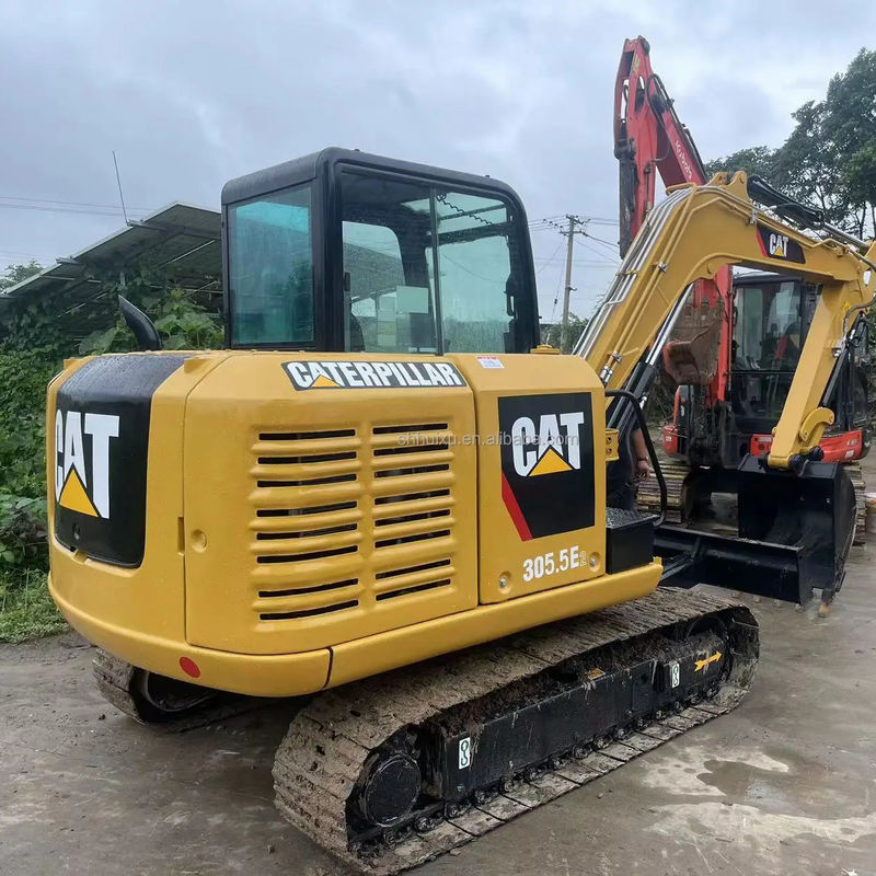 CAT MACHINE Nouvelle version japonaise Originale Utilisé Petit Creuseur CAT 305.5E 5.5TON Excavateur Avec ligne hydraulique