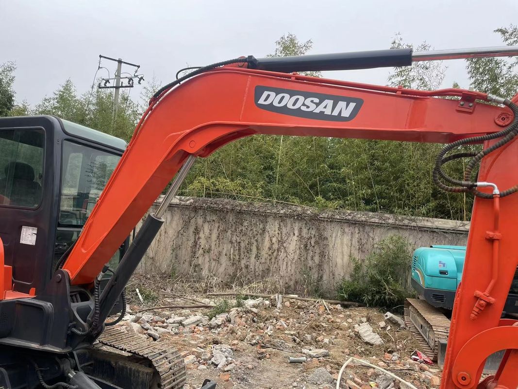 Excavateur hydraulique mini rampant Doosan 55 petit creuseur machines d'occasion d'occasion compacte creuseur mini creuseur prix