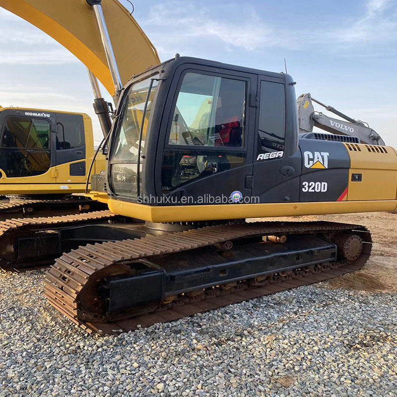 Excavateur à rampe à rouleaux CAT320D d'occasion d'origine japonaise à vendre