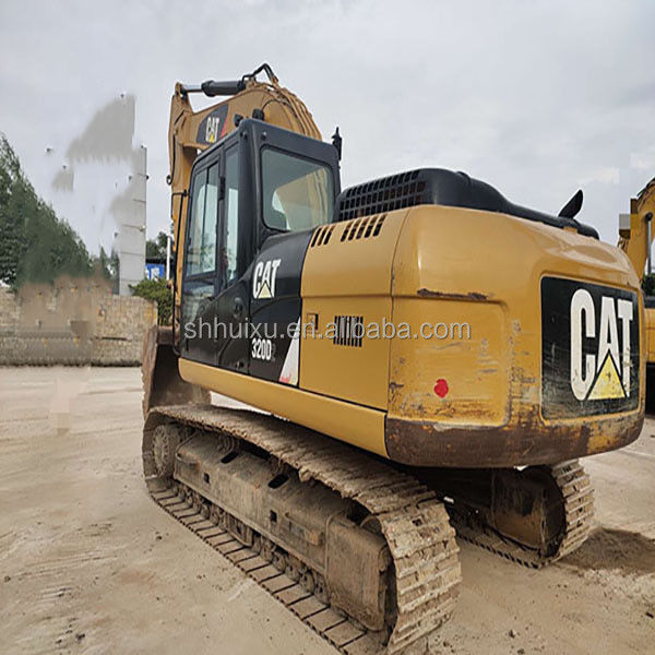 Excavateur à rampe à rouleaux CAT320D d'occasion d'origine japonaise à vendre