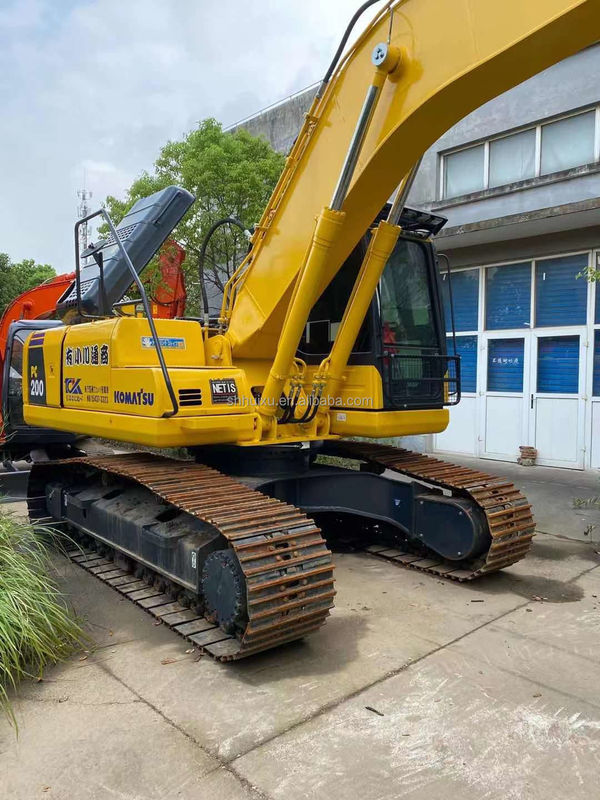 Komatsu d'occasion Hydraulique d'origine japonaise Komatsu PC200-8 excavateur à rampe machine de creusement d'occasion de bonne qualité Komatsu Excavateur