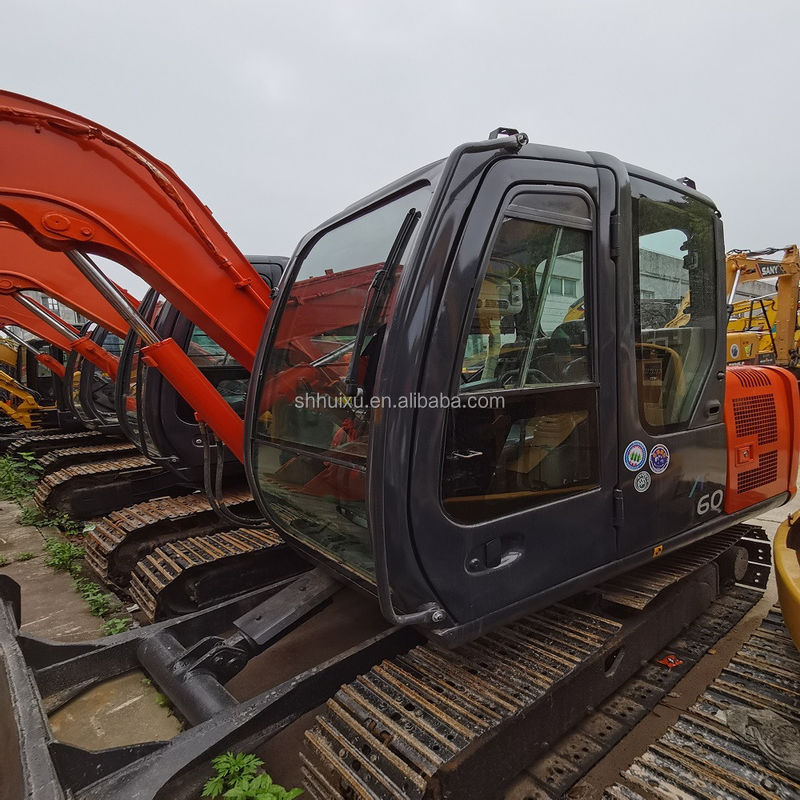 Hitachi en stock mini excavateur Hitachi utilisé zx60 Japon 2000 / mini creuseur utilisé Hitachi ZX60 Prix bon marché