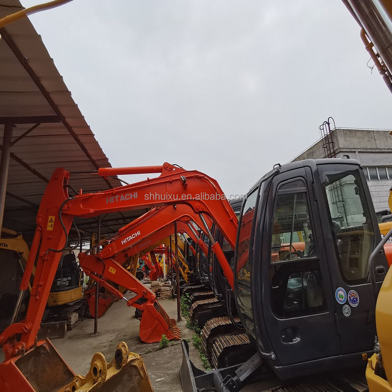 Hitachi en stock mini excavateur Hitachi utilisé zx60 Japon 2000 / mini creuseur utilisé Hitachi ZX60 Prix bon marché