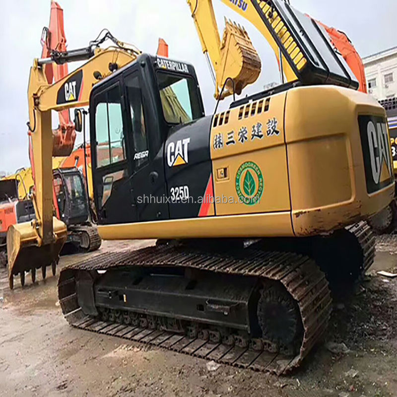 Excavatrice à rampe utilisée CAT325D à vendre Caterpillar en stock