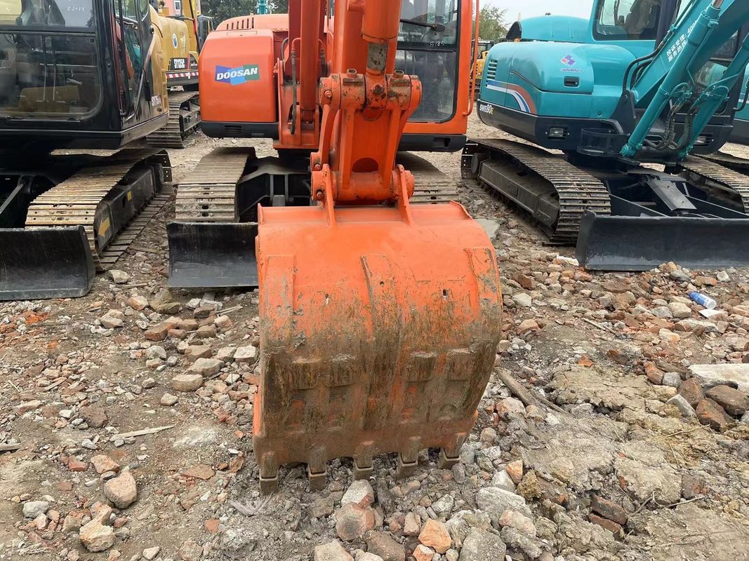 Bonne performance de l'excavateur Doosan DX75 petit creuseur utilisé des machines de 6 tonnes d'excavation vente pour mini le meilleur de l'excavateur
