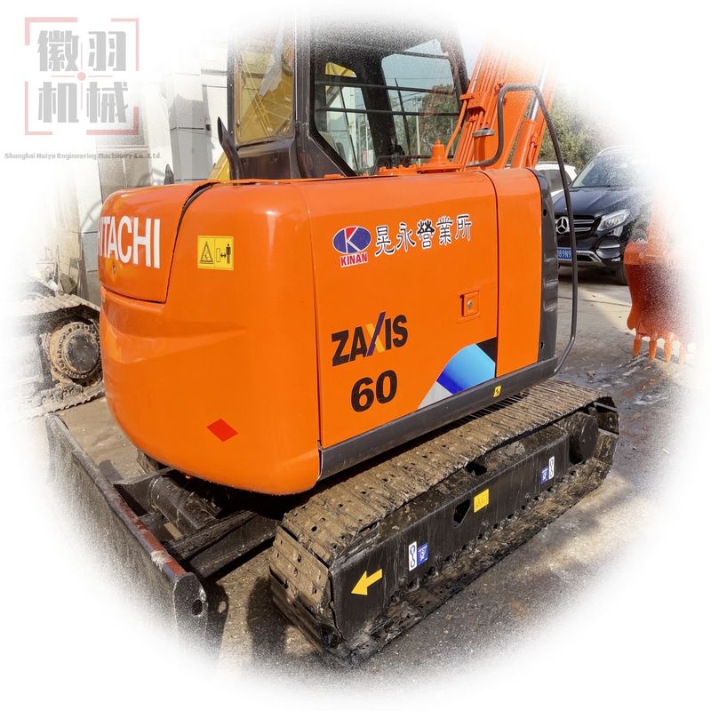 2020 hitachi utilisé zx60 6 tonnes mini-pelles 60 modèle hitachi puissant multi fonction