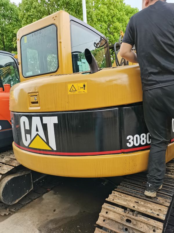Excavateur d'occasion de la chenille 308c original de la chenille du chat 308c excavateur d'occasion à vendre à bas prix