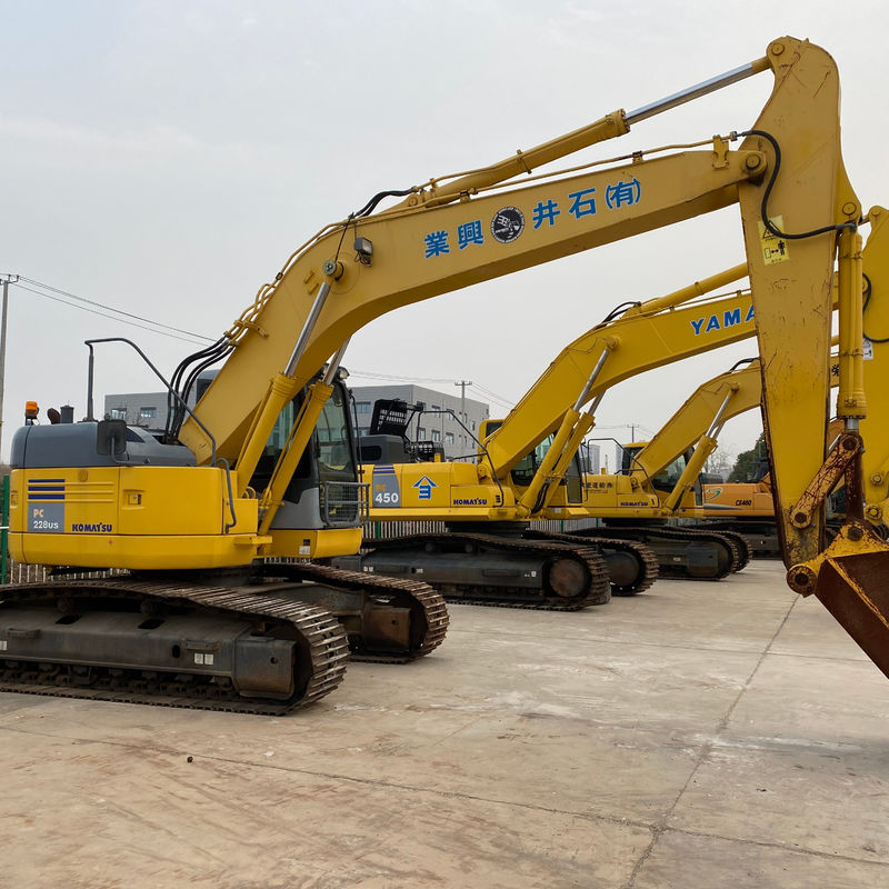 Komatsu Machine de creusement utilisée KOMATSU PC228US Origine japonaise/Excavateur à rouleaux hydrauliques d'occasion de bonne qualité Excavateur Komatsu