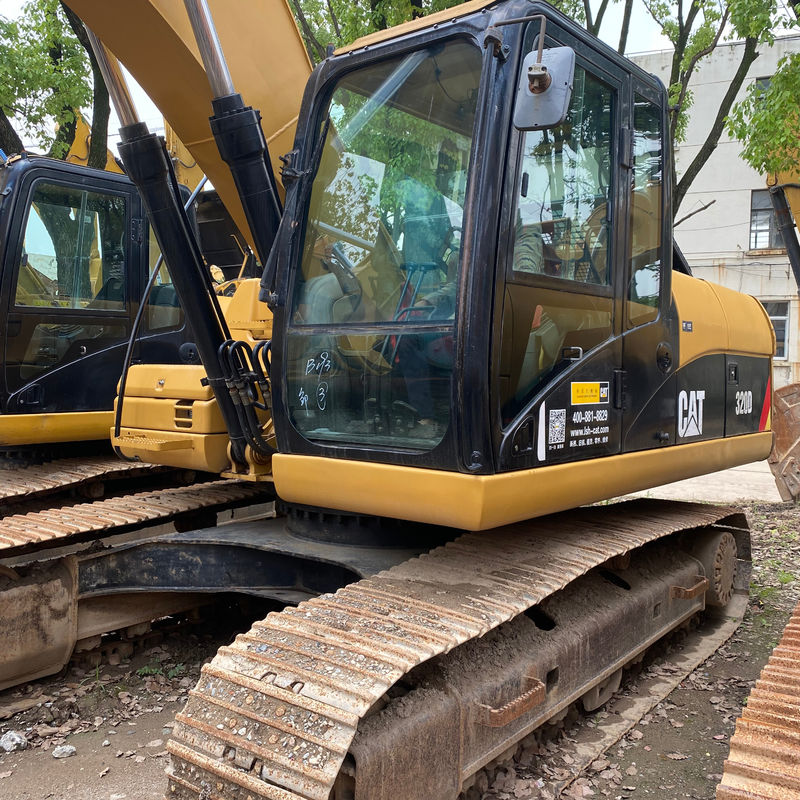Excavateur chat 320d utilisé/ machine de fouilleuse utilisée Creuseur Caterpillar utilisée