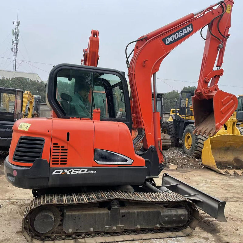 Vente de mini-excavateurs pour les mini-excavateurs Doosan DX60 mini mini utilisé mini-excavateur