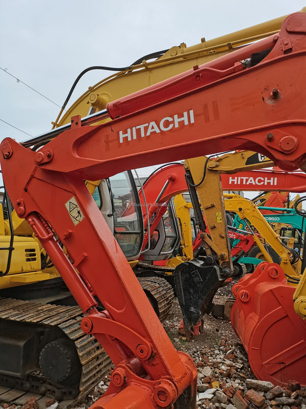 Hitachi en stock Bonne qualité Hitachi ZX65 Excavateur hydraulique à rampe d'occasion/mini-excavateur d'occasion Hitachi ZX65 Prix bon marché
