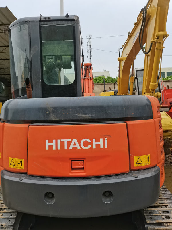Hitachi en stock Bonne qualité Hitachi ZX65 Excavateur hydraulique à rampe d'occasion/mini-excavateur d'occasion Hitachi ZX65 Prix bon marché