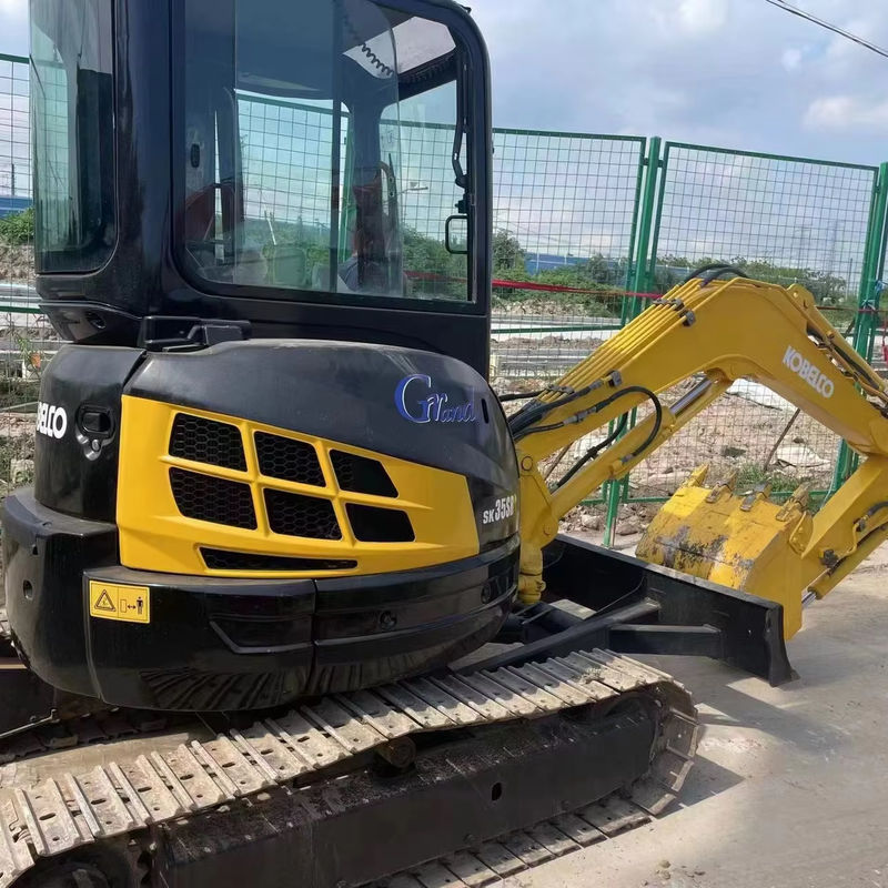 Excavateur mini à moteur à haute puissance utilisé Kobelco Sk35 3,5 tonnes 0,75m3