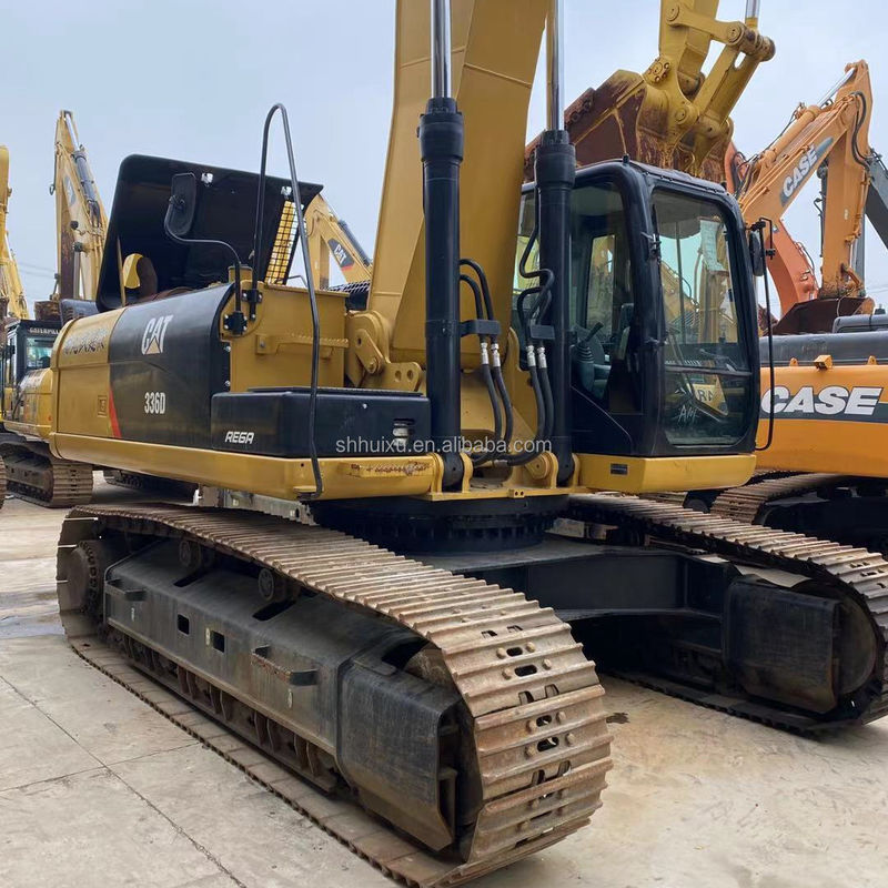 Caterpillar 336d 336b 336dl excavateur d'occasion excavateur hydraulique à rampe CAT336D en bon état