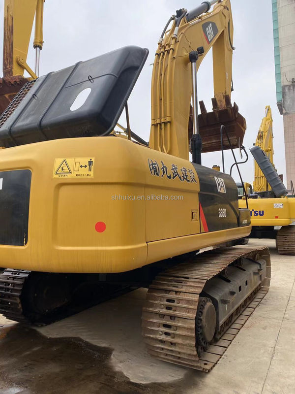 Caterpillar 336d 336b 336dl excavateur d'occasion excavateur hydraulique à rampe CAT336D en bon état