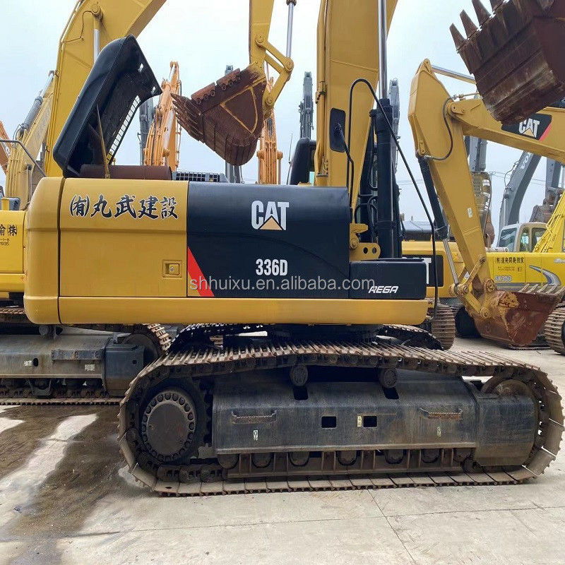 Caterpillar 336d 336b 336dl excavateur d'occasion excavateur hydraulique à rampe CAT336D en bon état
