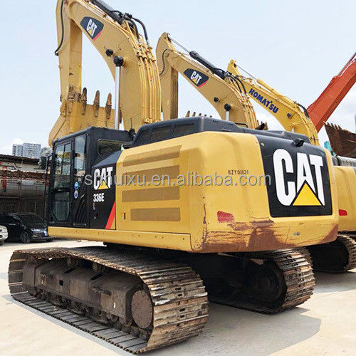 Excavateur de seconde main CAT336E en bon état Caterpillar en stock