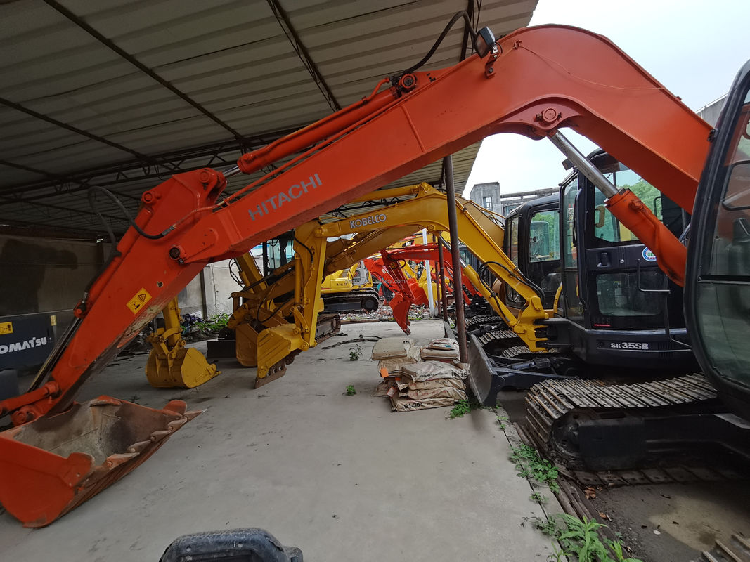 Hitachi en stock en bon état Hitachi ZX70 excavateur hydraulique à rampe d'occasion / mini-excavateur d'occasion Hitachi ZX70 Prix bon marché