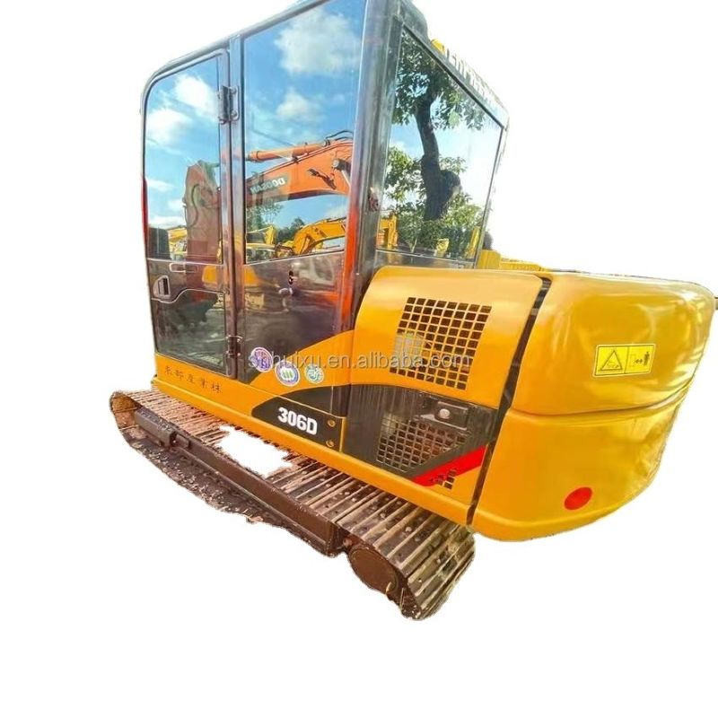 Vente à chaud de l'excavatrice utilisée cat 306d/ de seconde main de petite excavatrice à rampe hydraulique CAT306D CAT 303 cat 306