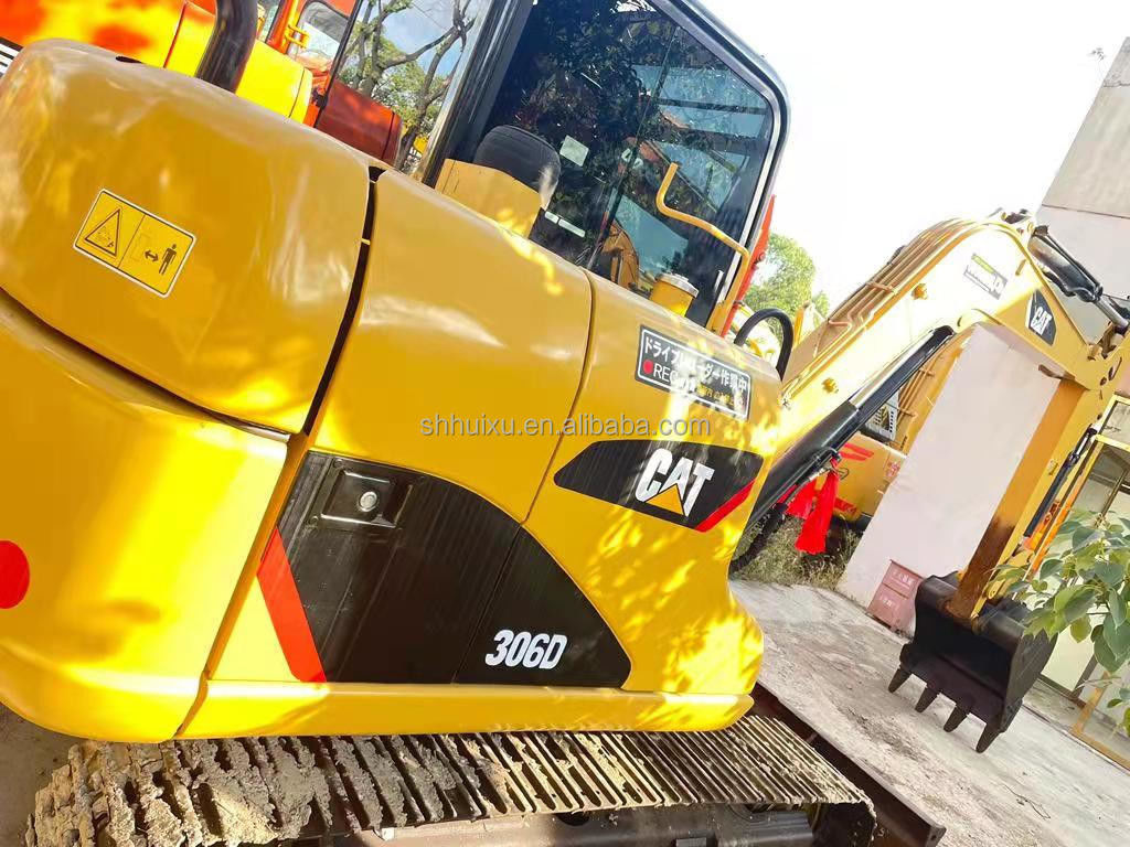 Vente à chaud de l'excavatrice utilisée cat 306d/ de seconde main de petite excavatrice à rampe hydraulique CAT306D CAT 303 cat 306
