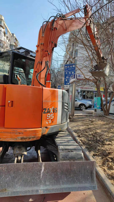 Hitachi vente à chaud mini-pelée utilisée Hitachi ZX75 prix bon marché Bonne qualité de seconde main excavateur hydraulique rampant