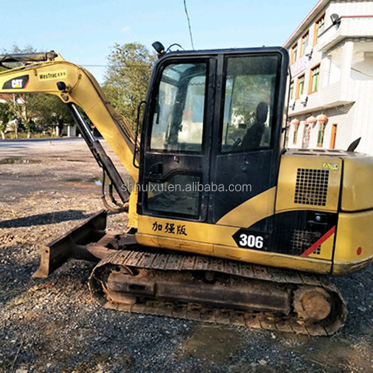 Petite pelle Excavateur Mini pelle utilisée chat 60 haute qualité bon état à vendre pelle d'occasion cat60