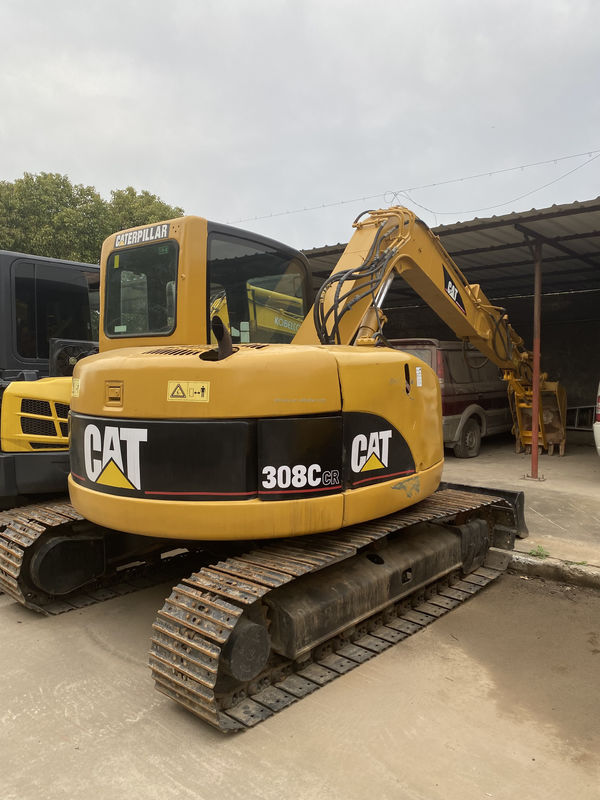 Vente à chaud Excavateur hydraulique de deuxième main en bon état/mini-pelleur d'occasion CAT308C prix bon marché
