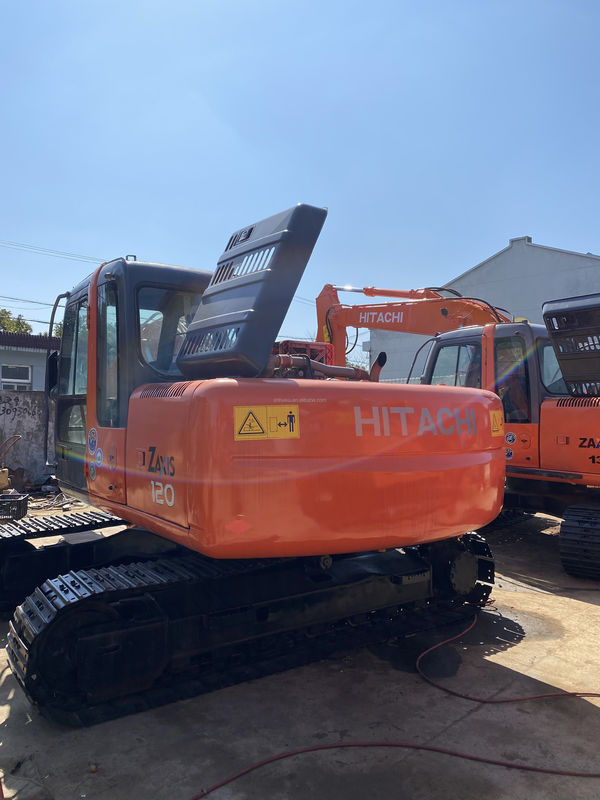 Hitachi vente à chaud Excavateur d'occasion Hitachi 120 Machine de creusement d'occasion Hitachi ZX120 Prix bon marché