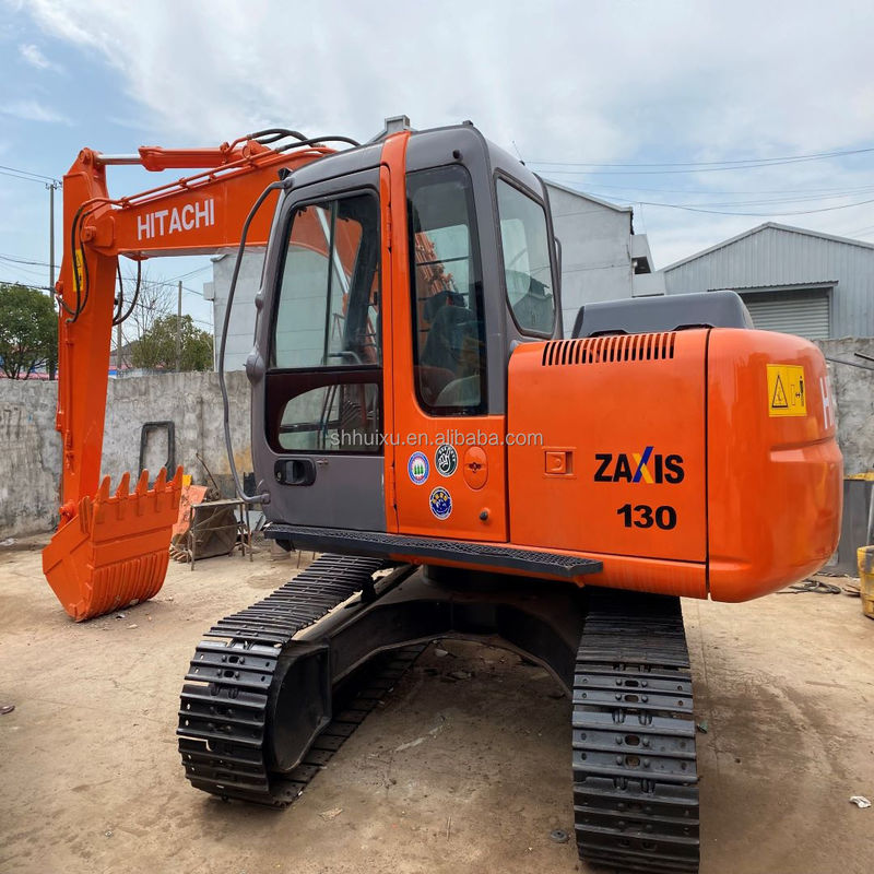 Vente à chaud Hitachi Excavateur à rampe Hitachi ZX130 d'occasion Hydraulique En bon état/machine de creusement d'occasion prix pas cher