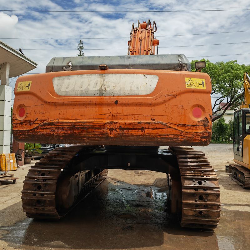 Excellente qualité Excavateur hydraulique à rampe de seconde main DOOSAN DH500/utilisé DOOSAN DH500 en vente