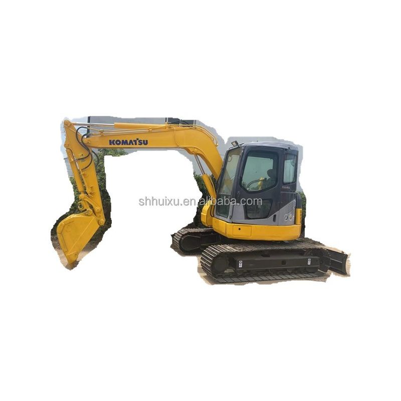 Komatsu Excavateur à rampe PC78US utilisé Excavateur à machines de construction PC78US de bonne qualité