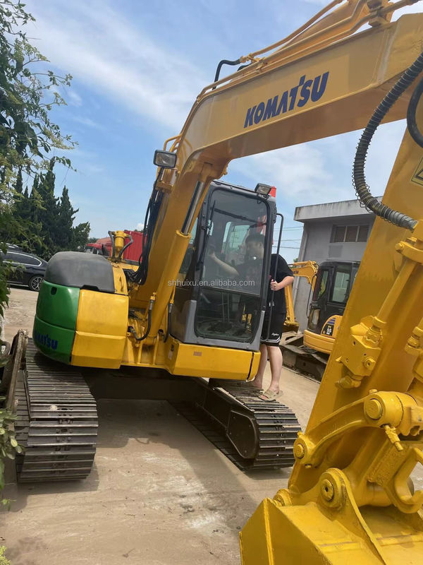 Komatsu Excavateur à rampe PC78US utilisé Excavateur à machines de construction PC78US de bonne qualité