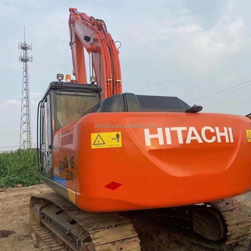 Hitachi en stock Hitachi ZX200-3 d'occasion Excavateur hydraulique à rampe en bon état/machine de creusement d'occasion Hitachi ZX200-3 Prix bon marché