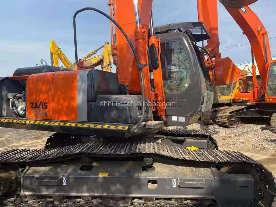 Hitachi en stock Bon état Hitachi ZX200-5 d'occasion Excavateur hydraulique à rampe/machine de creusement d'occasion Hitachi ZX200-5 Prix bon marché