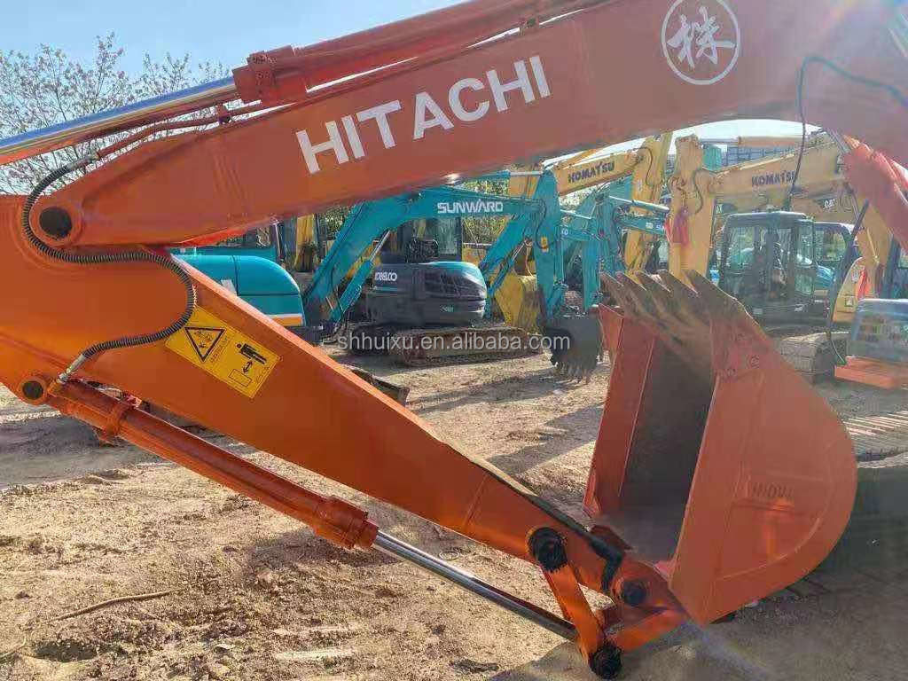 Hitachi en stock Le plus vendu Hitachi EX120 d'occasion Excavateur hydraulique à rampe/machine de creusement d'occasion Hitachi EX120 Prix bon marché