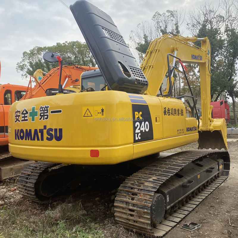 Komatsu Facile à utiliser 24 tonnes machine de creusement d'ingénierie utilisée komatsu PC240 excavateur hydraulique Komatsu Excavator