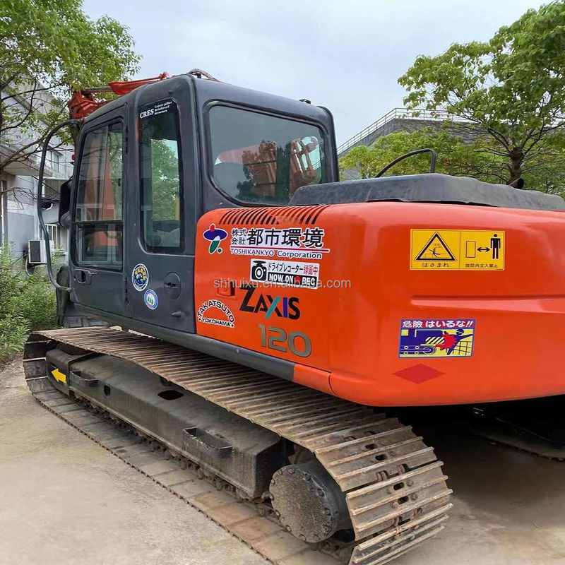 Vente à chaud d'excellente qualité Hitachi ZX120-6 d'occasion Excavateur hydraulique à rampe/machine de creusement d'occasion Hitachi ZX120-6 Prix bon marché