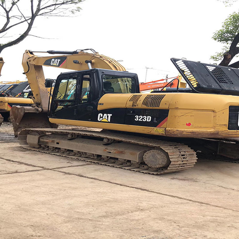 Meilleur vendeur CAT323DL Excavateur hydraulique de seconde main Bonne qualité/machine de creuser d'occasion CAT320D vente à chaud