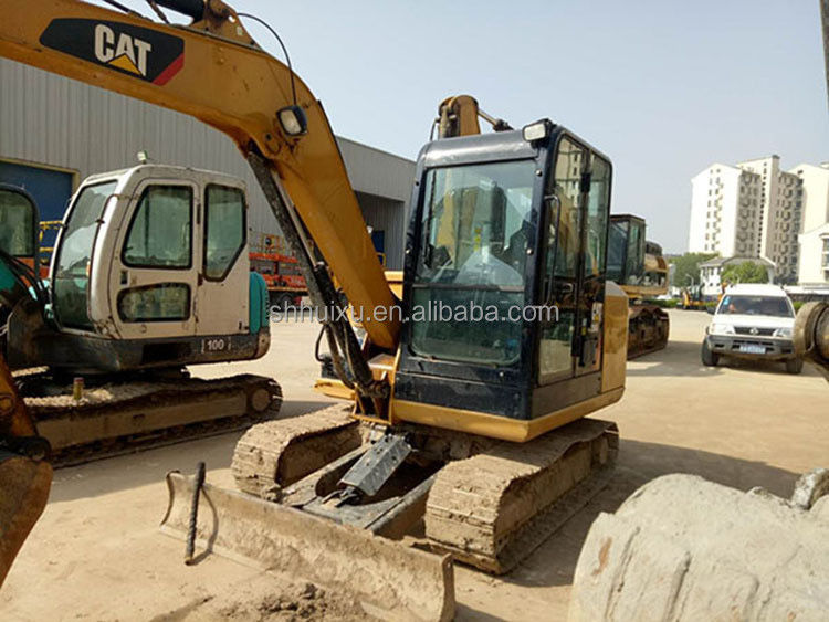 Petite pelle Excavateur Mini pelle utilisée chat 60 haute qualité pelle d'occasion cat60 en bon état à vendre