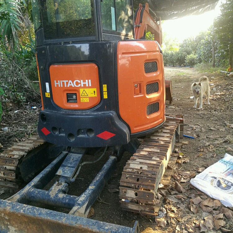 Excavatrice utilisée Hitachi zx35 à rampe de 3,5 tonnes mini zx35u avec pièces jointes hydraulique zx35u-3