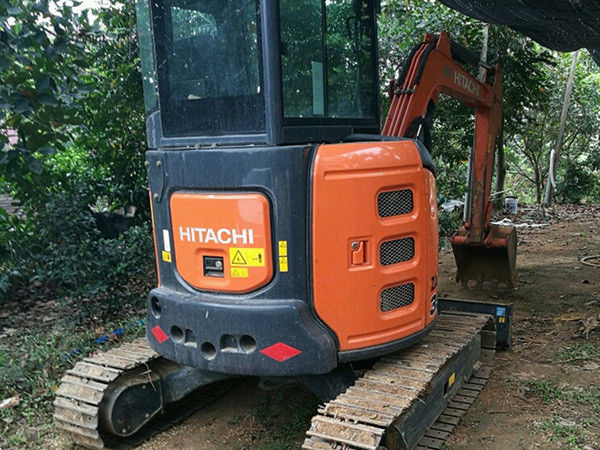Excavatrice utilisée Hitachi zx35 à rampe de 3,5 tonnes mini zx35u avec pièces jointes hydraulique zx35u-3
