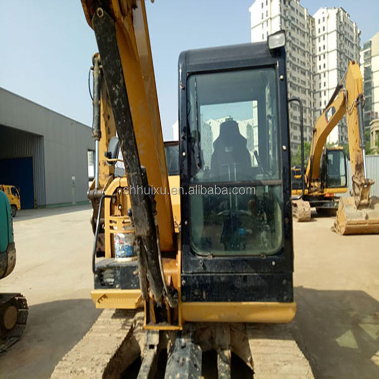 Petite pelle Excavateur Mini pelle utilisée chat 60 haute qualité pelle d'occasion cat60 en bon état à vendre