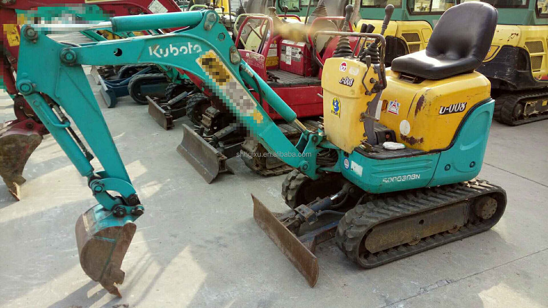 Excavateur hydraulique d'occasion Kubota08 de haute qualité/mini-excavateur d'occasion Kubota08 d'origine japonaise prix bon marché