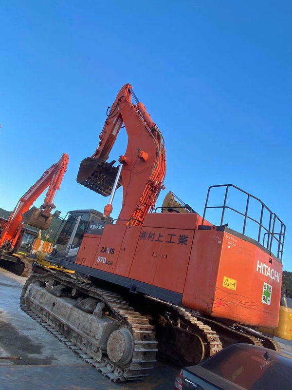 Meilleur vendeur HITACHI 870 Excavateur hydraulique à rampe d'occasion Bonne qualité/machine de creusement d'occasion HITACHI 870 vente à chaud
