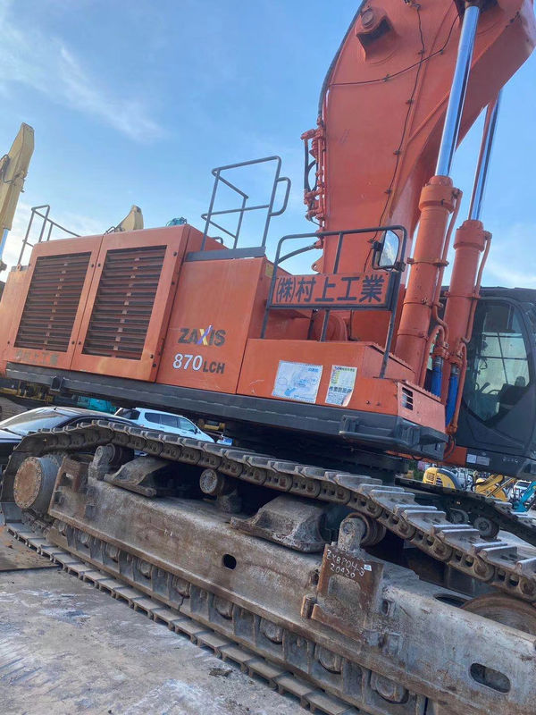 Meilleur vendeur HITACHI 870 Excavateur hydraulique à rampe d'occasion Bonne qualité/machine de creusement d'occasion HITACHI 870 vente à chaud
