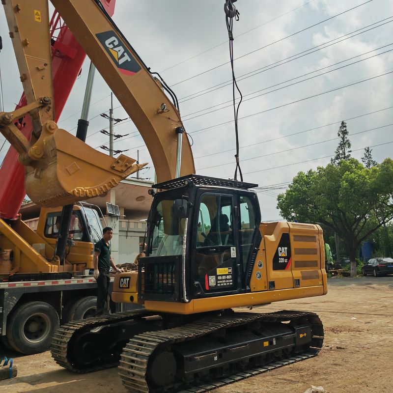 Excavateur hydraulique d'occasion CAT320D 330 320GC Excavateur à rampe d'occasion/Caterpillar machines de construction d'occasion