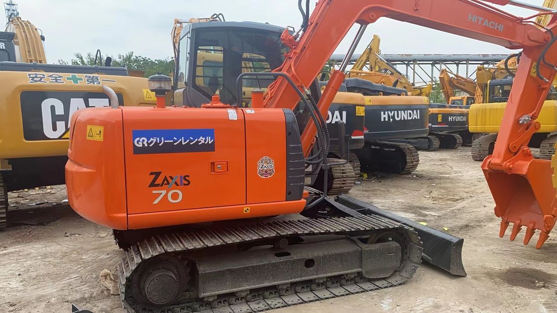 Hitachi utilise une excavatrice ZX70, Hitachi Zaxis 70 à bas prix en vente à Shanghai en Chine
