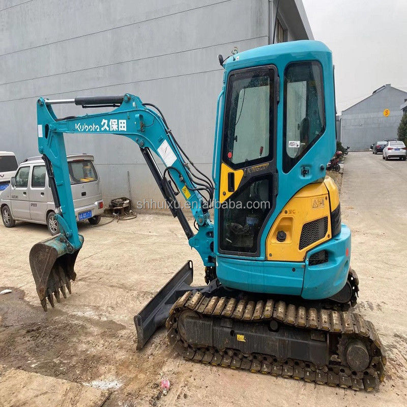 Mini-excavateur d'occasion Kubota35 d'origine japonaise prix bon marché/traîneur hydraulique d'occasion Excavateur Kubota35 Haute qualité