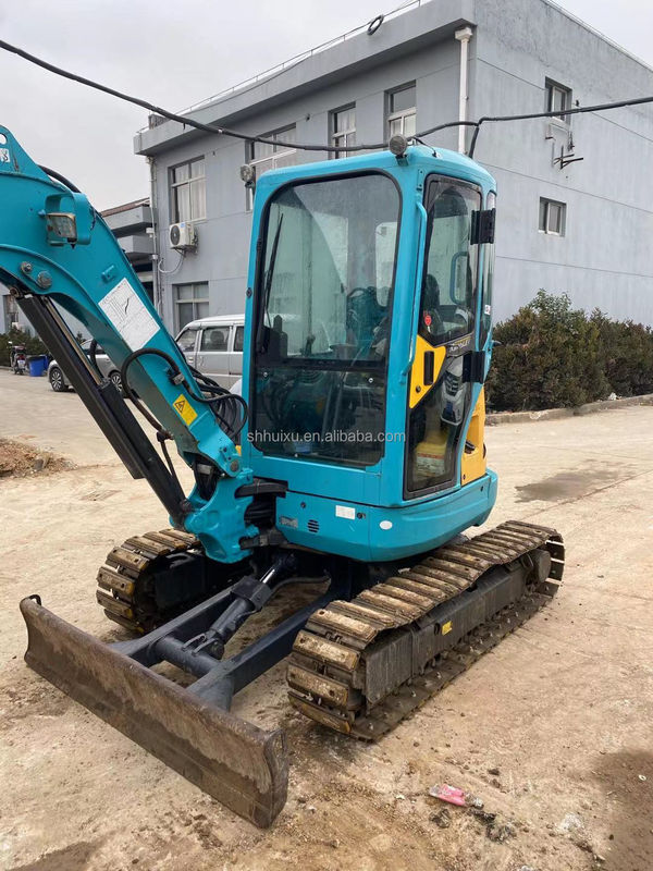 Mini-excavateur d'occasion Kubota35 d'origine japonaise prix bon marché/traîneur hydraulique d'occasion Excavateur Kubota35 Haute qualité