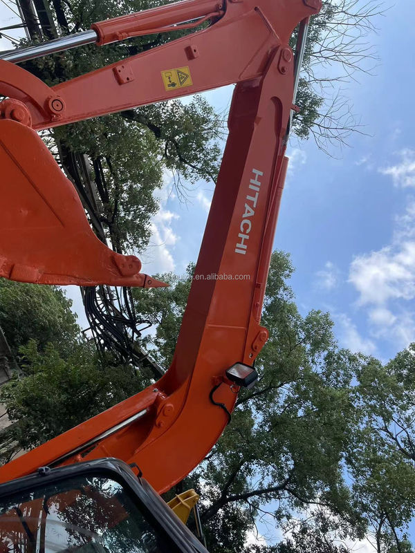 Meilleur vendeur HITACHI 60 Excavateur hydraulique à rampe d'occasion Bonne qualité/machine de creusement d'occasion HITACHI 60 vente à chaud